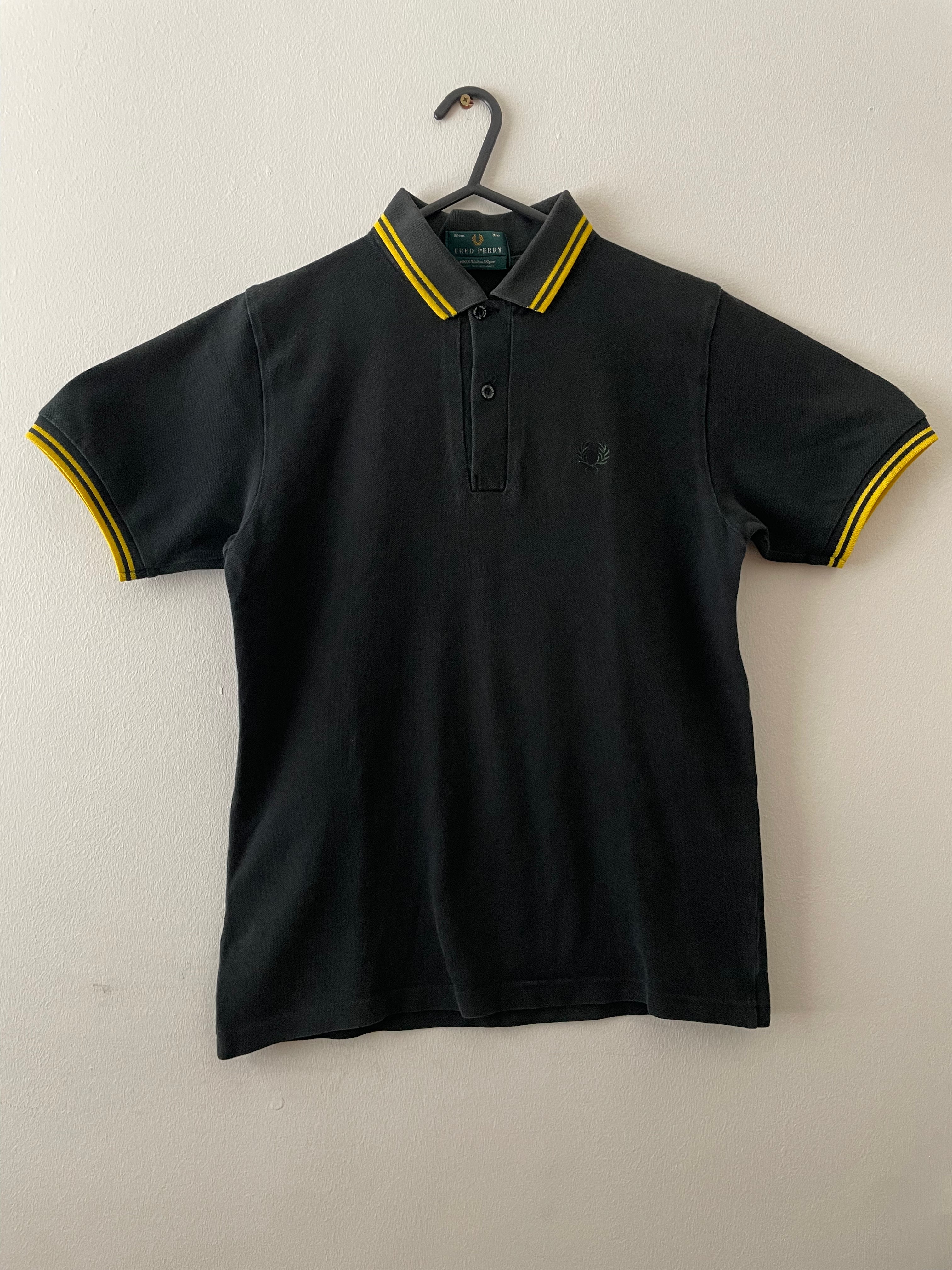 Fred Perry polo shirt Black XXS