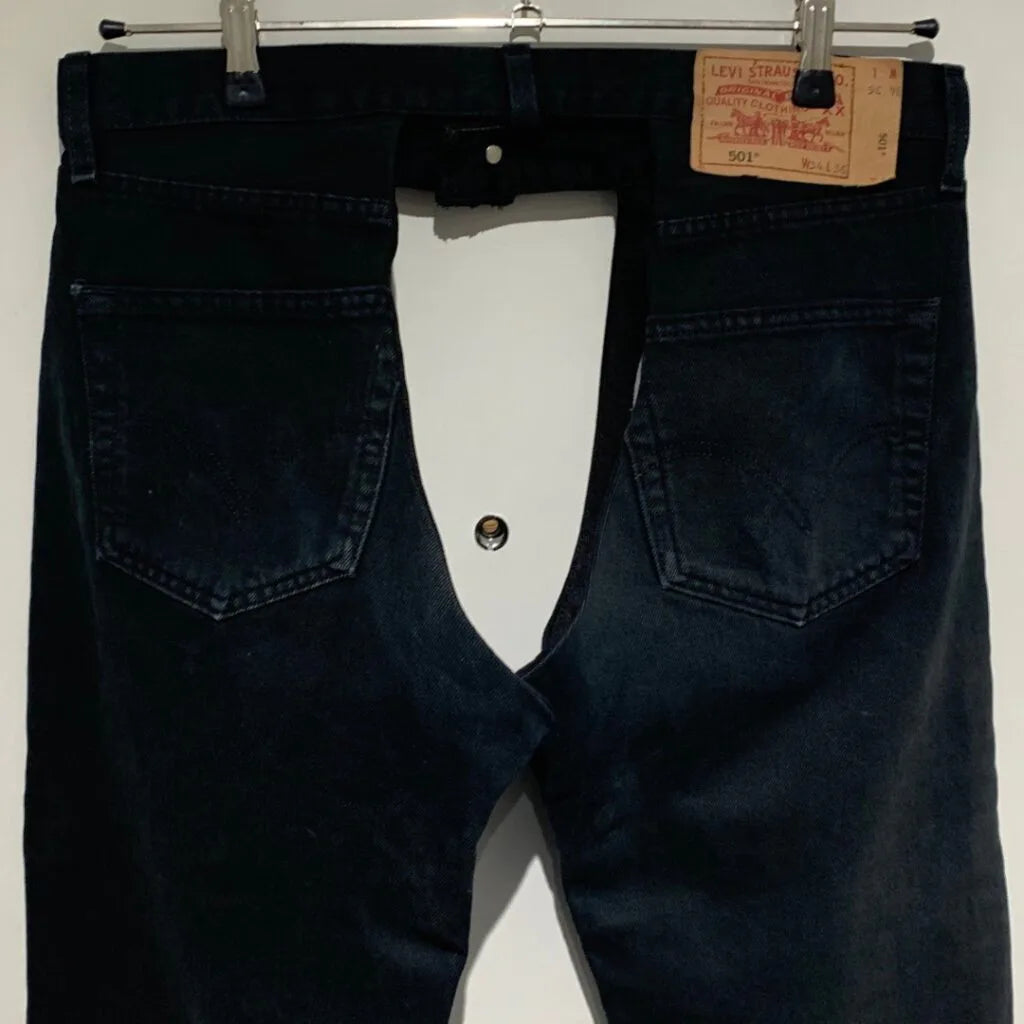 Klassische Jeans-Chaps im Straight Fit und Skinny Fit - Schwarze Levi's