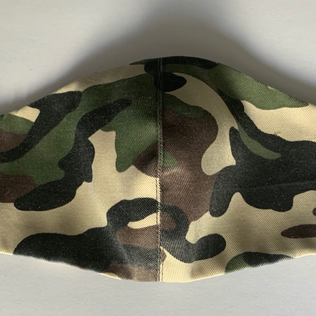 Masque facial Denim, Camouflage &amp; Prints avec filtre intégré