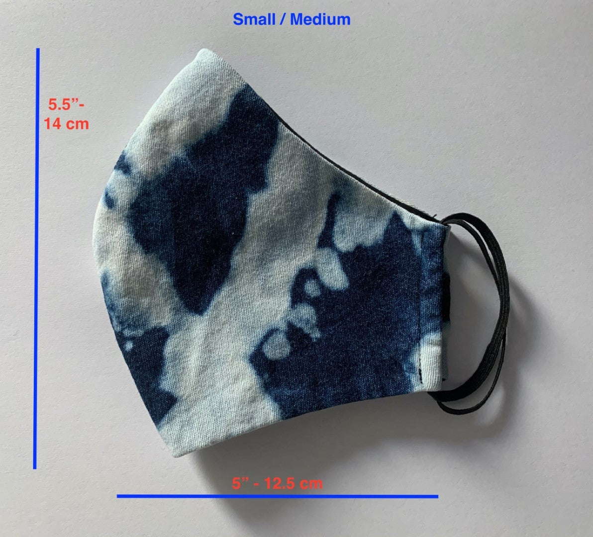 Masque facial Denim, Camouflage &amp; Prints avec filtre intégré