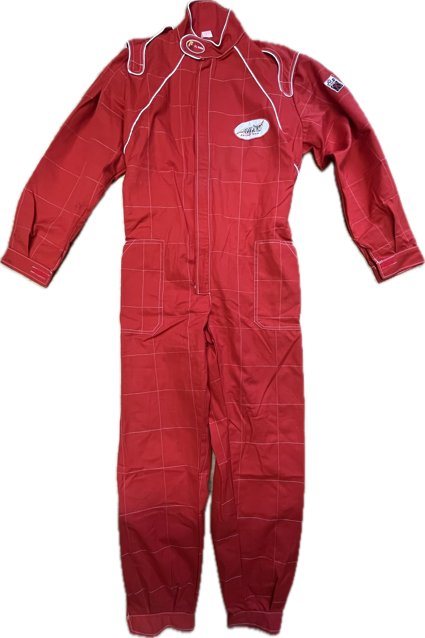 'Selena Racing' Overall Red -Large-