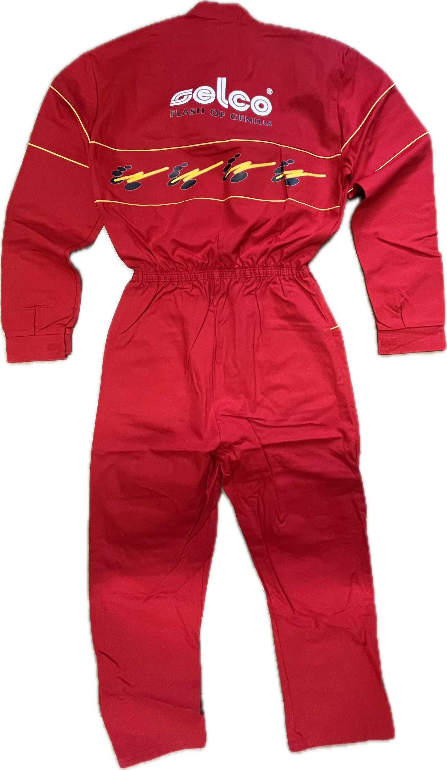 'Selco' Mechanic Red Overall -Medium-