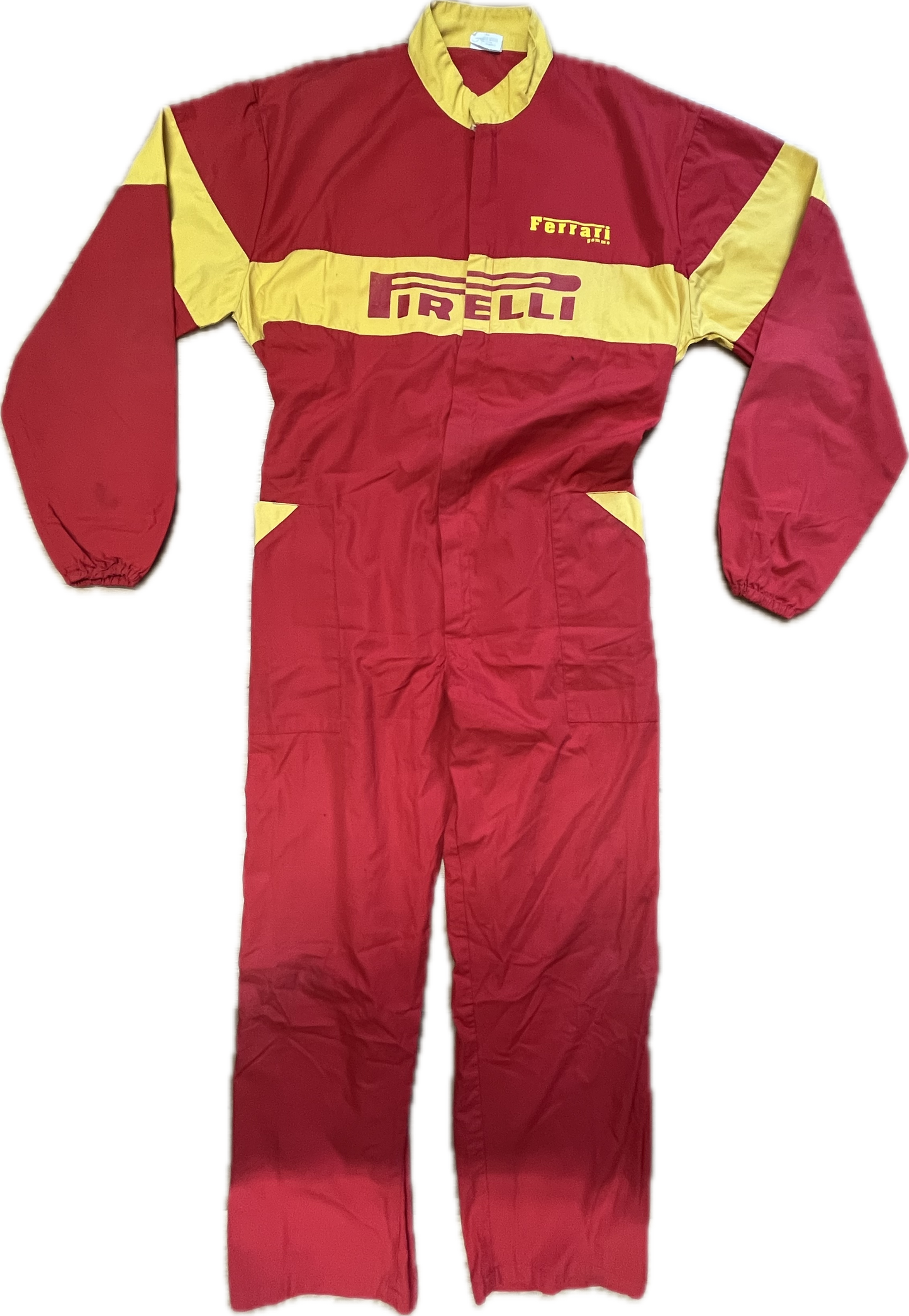 'Pirelli' Ferrari Rare Mechanic Overall Red -Medium-