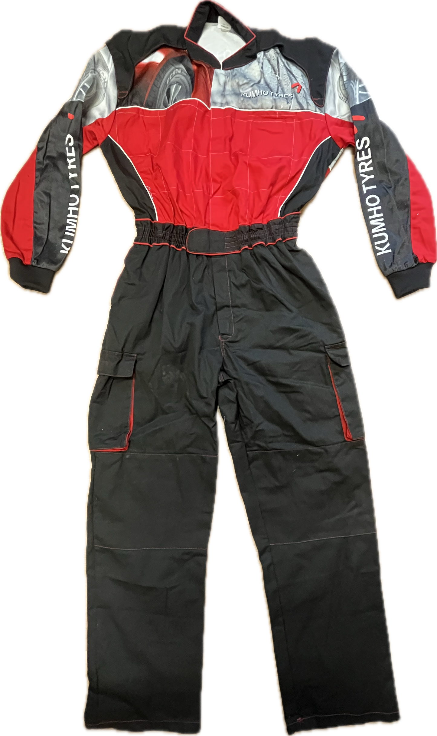 Racing Black Overall -Large-