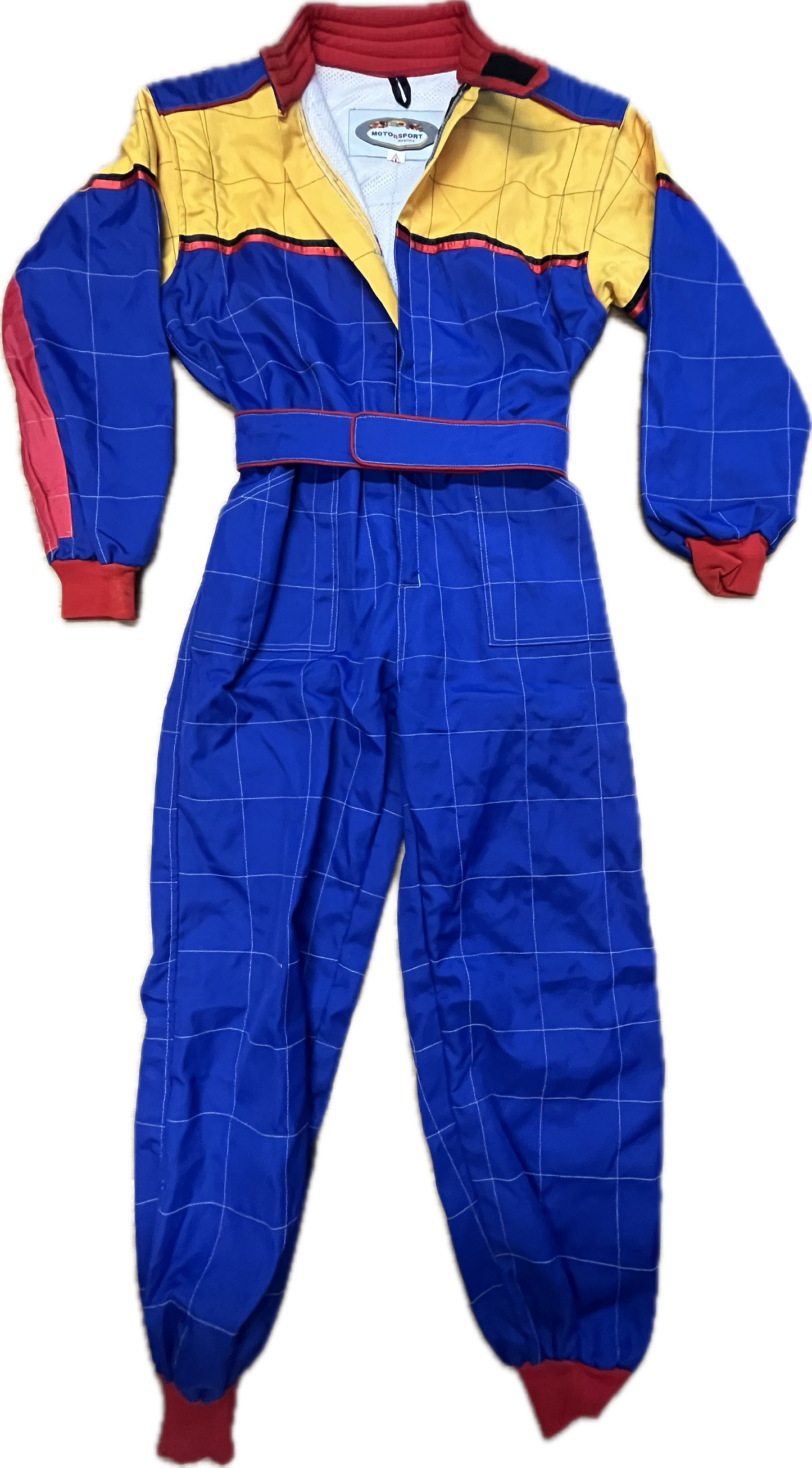 'MOTOR SPORT' Blue Overall -Large-