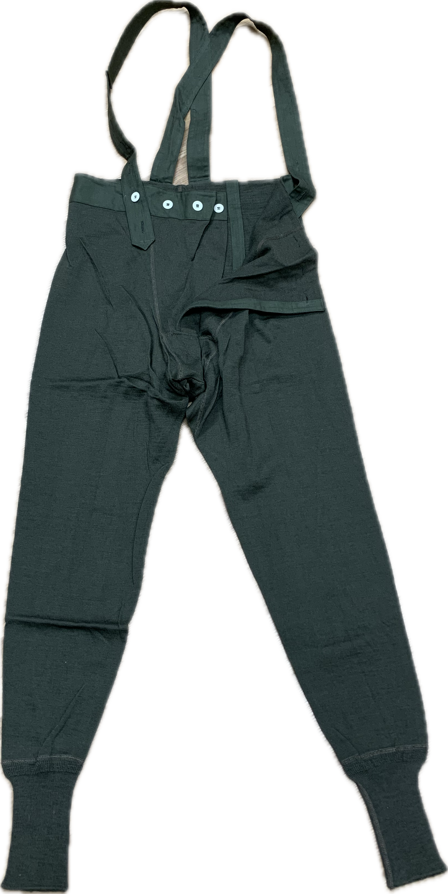 Original WWII long underwear with braces