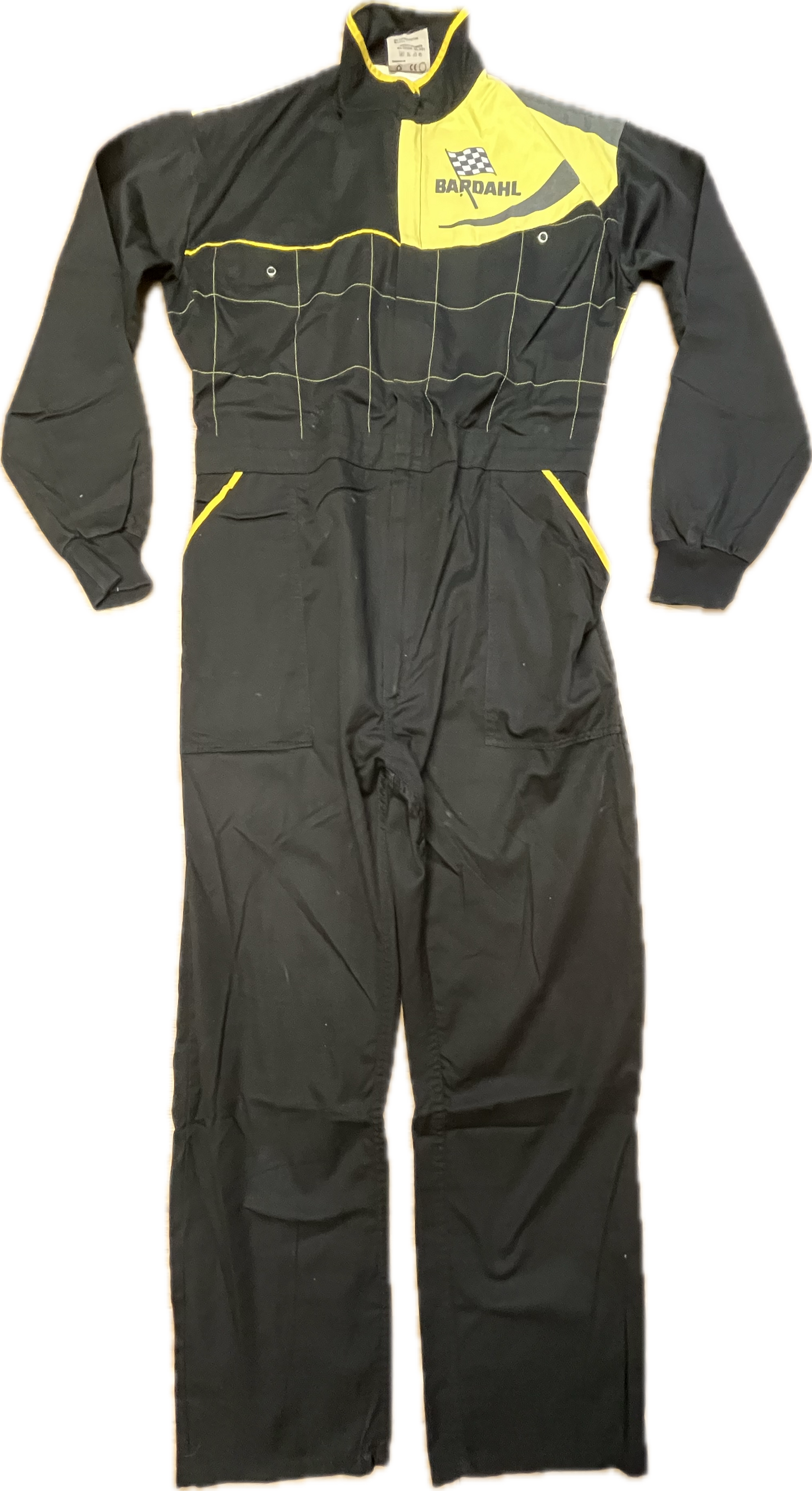 "BARDAHL' Racing Overall Black -ExtraLarge-