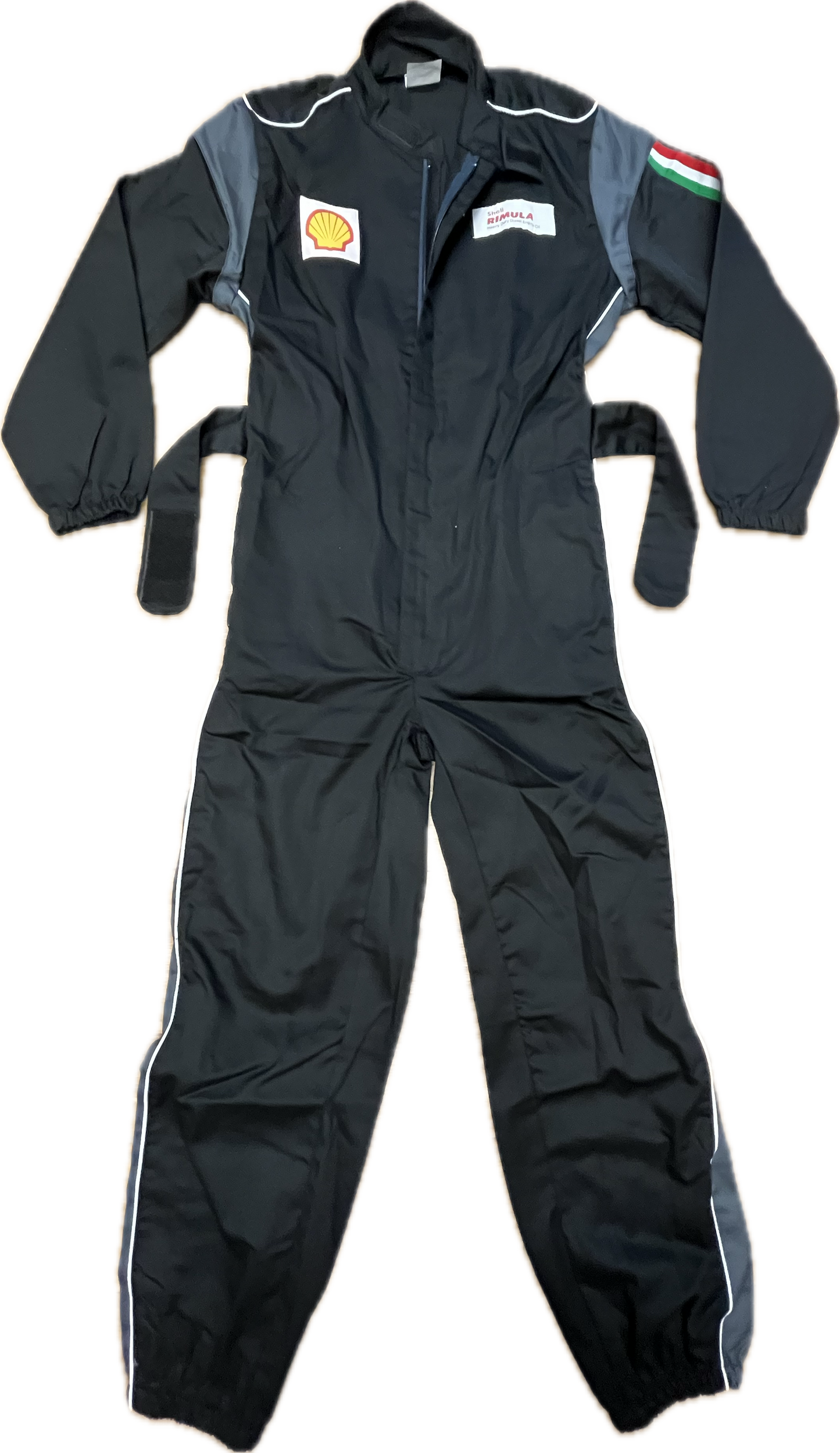 'SHELL' Rimula Petrol Overall Black -Medium-