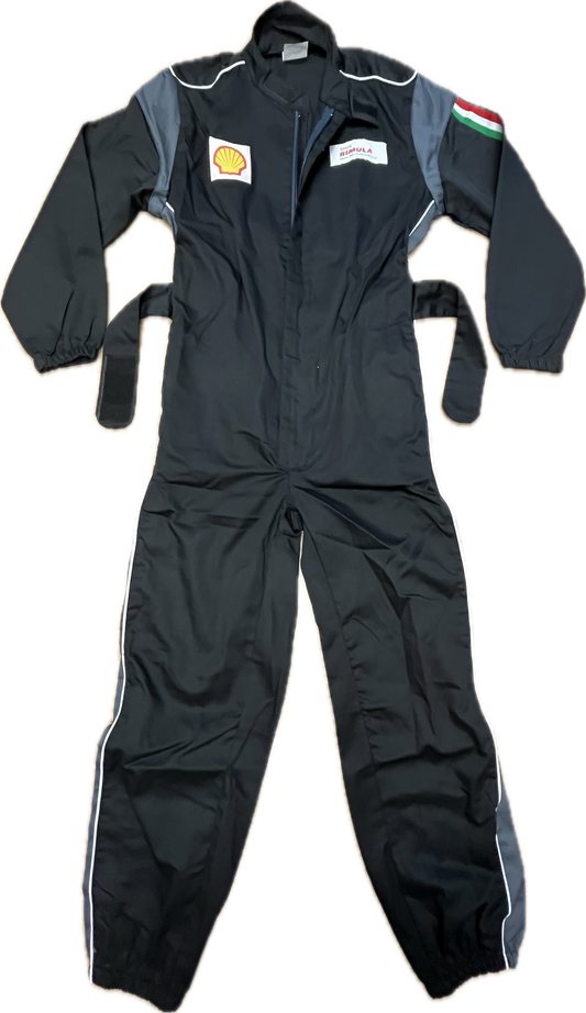 'SHELL' Rimula Petrol Overall Black -Medium-