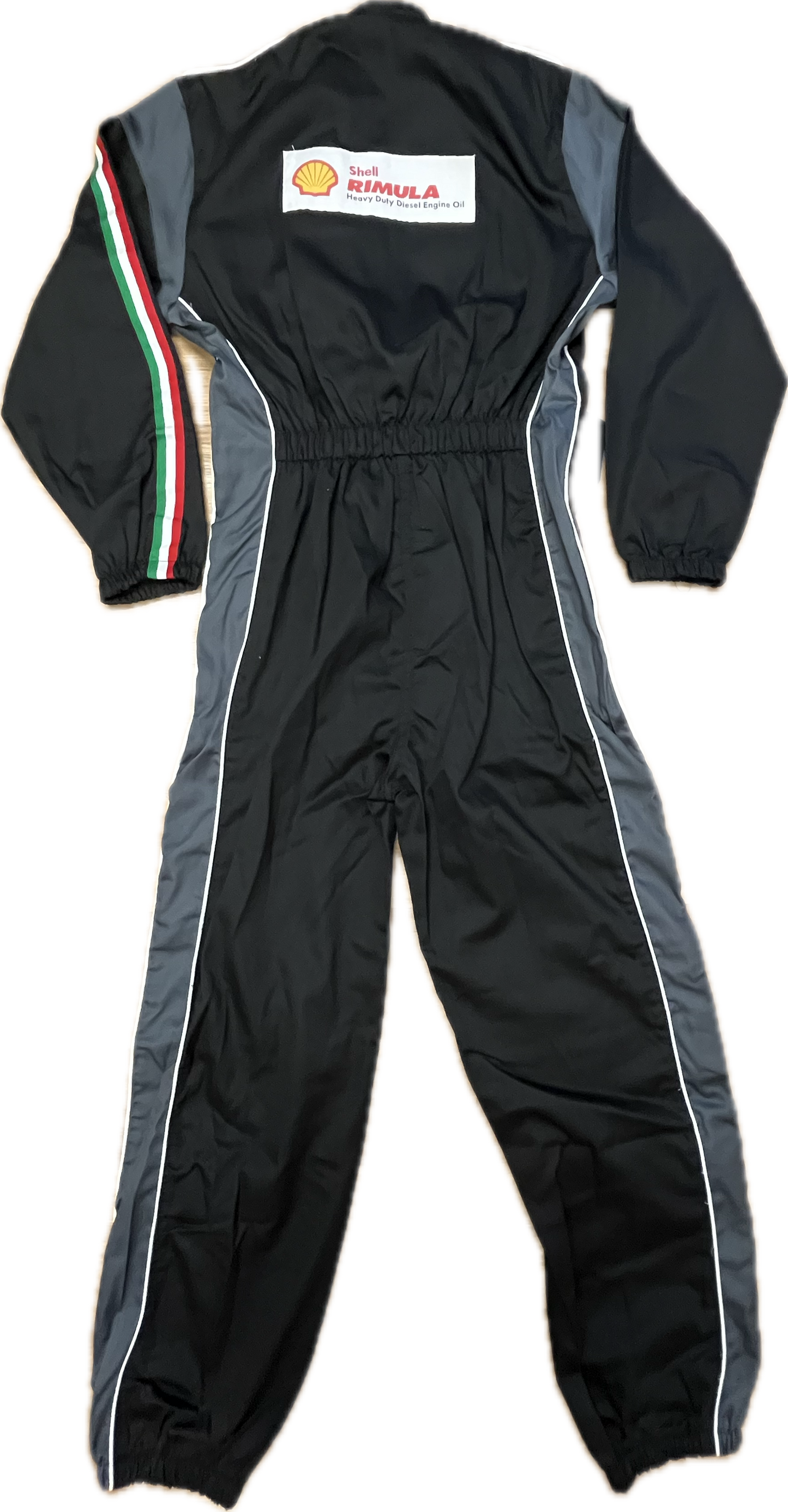 'SHELL' Rimula Petrol Overall Black -Medium-