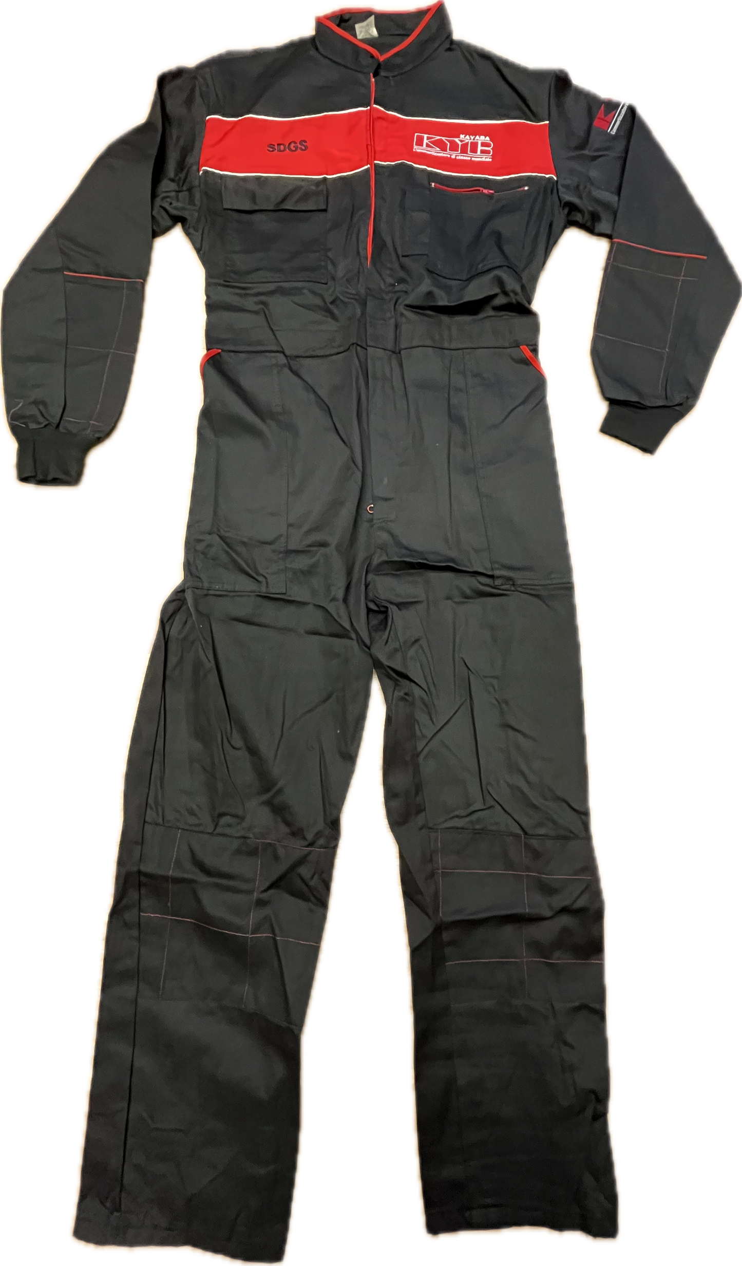 'KYB' Mechanic Overall Black - Medium-