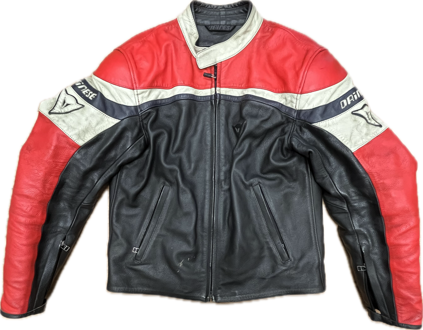 'DAINESE' Vintage Biker Leather Jacket -Small-