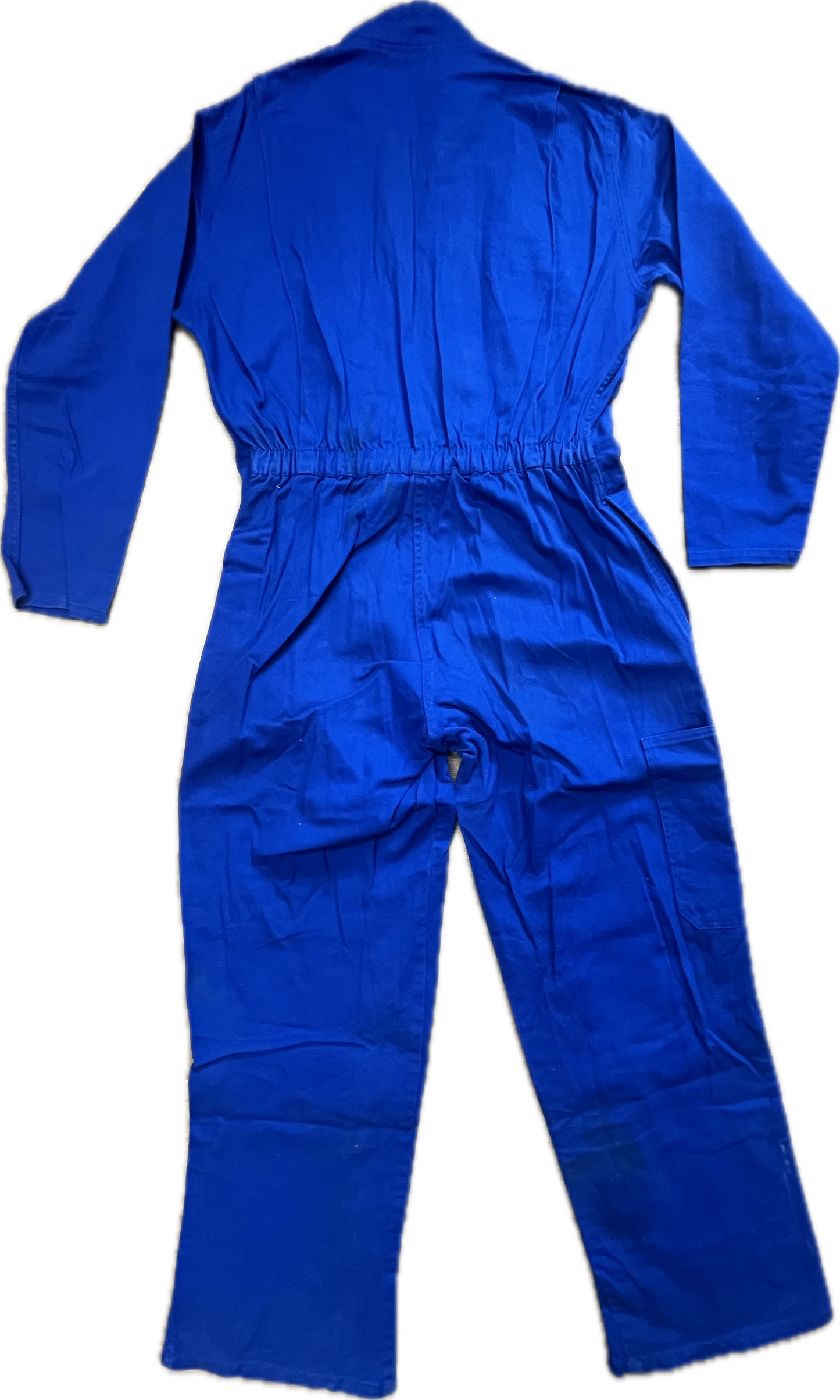 Double Zip Blue Overall -Large-