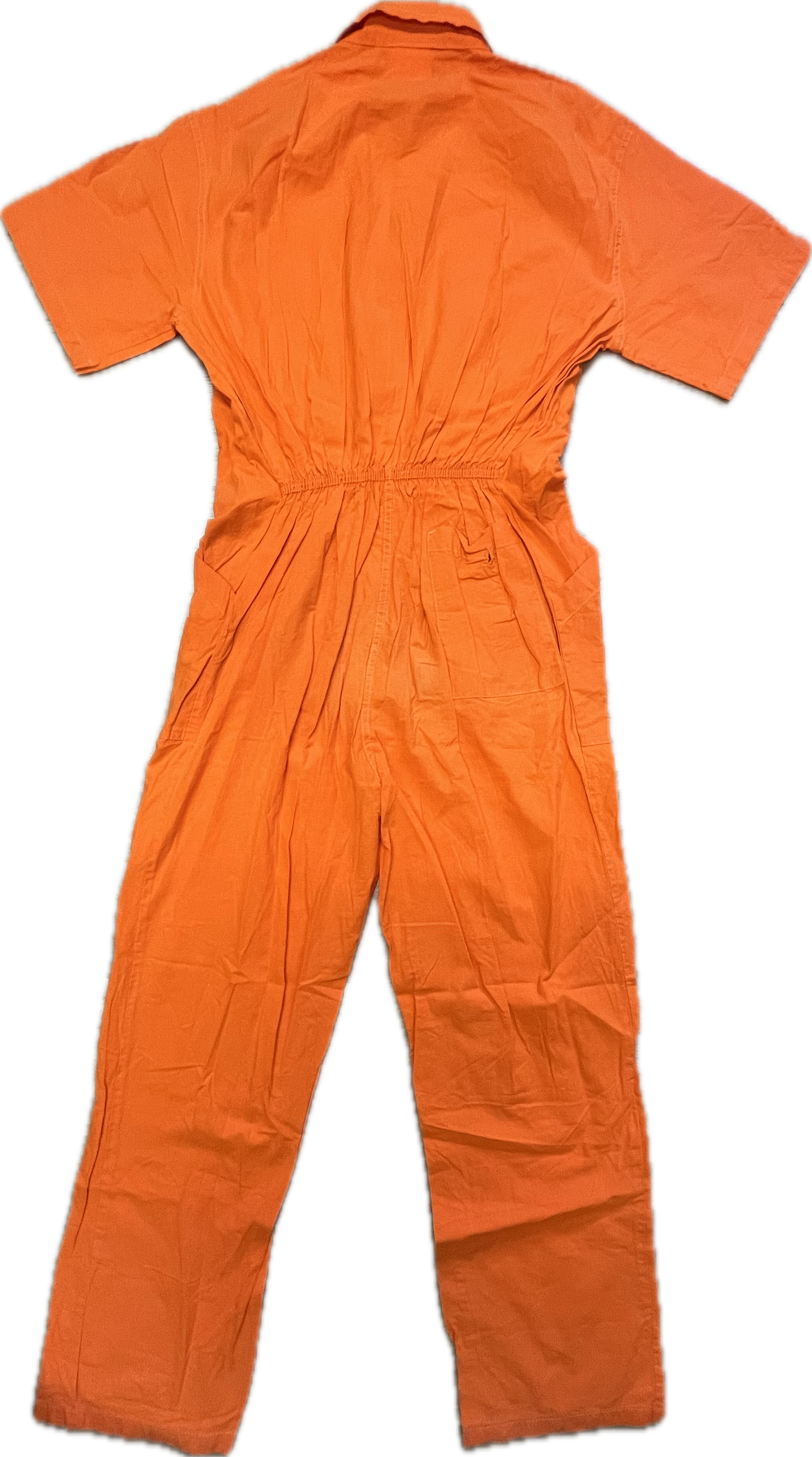 'AGIP' Petrol Orange Overall -Medium-