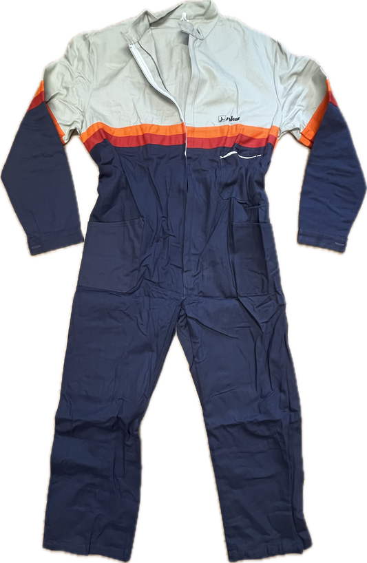 'Solar' Workwear Blue Overall -ExtraLarge-