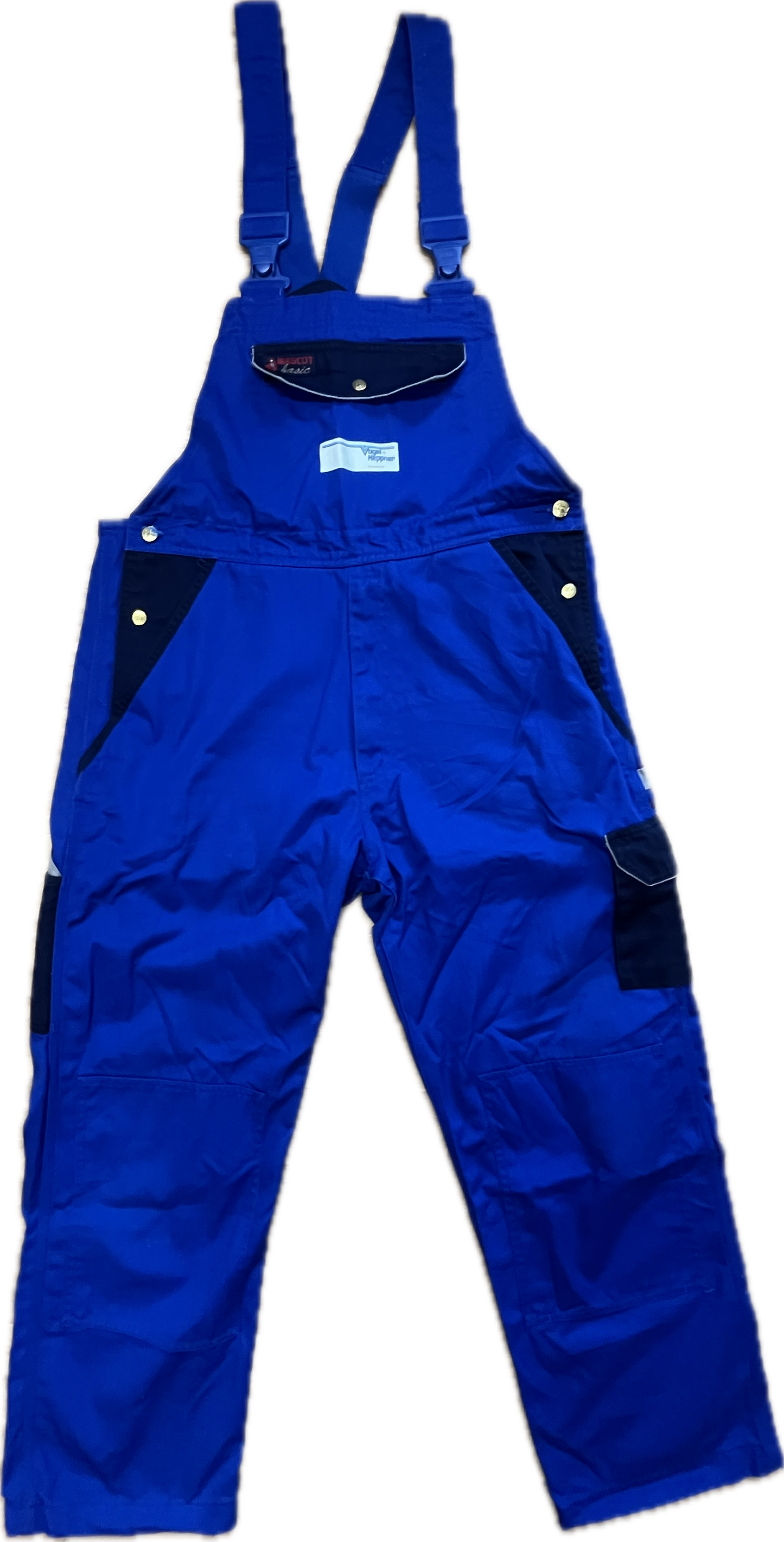 'MASCOT' Workwear Blue Brace Overall -ExtraExtraExtraLarge-