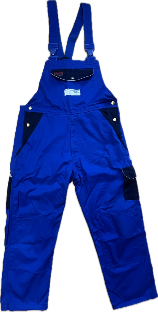 'MASCOT' Workwear Blue Brace Overall -ExtraExtraExtraLarge-