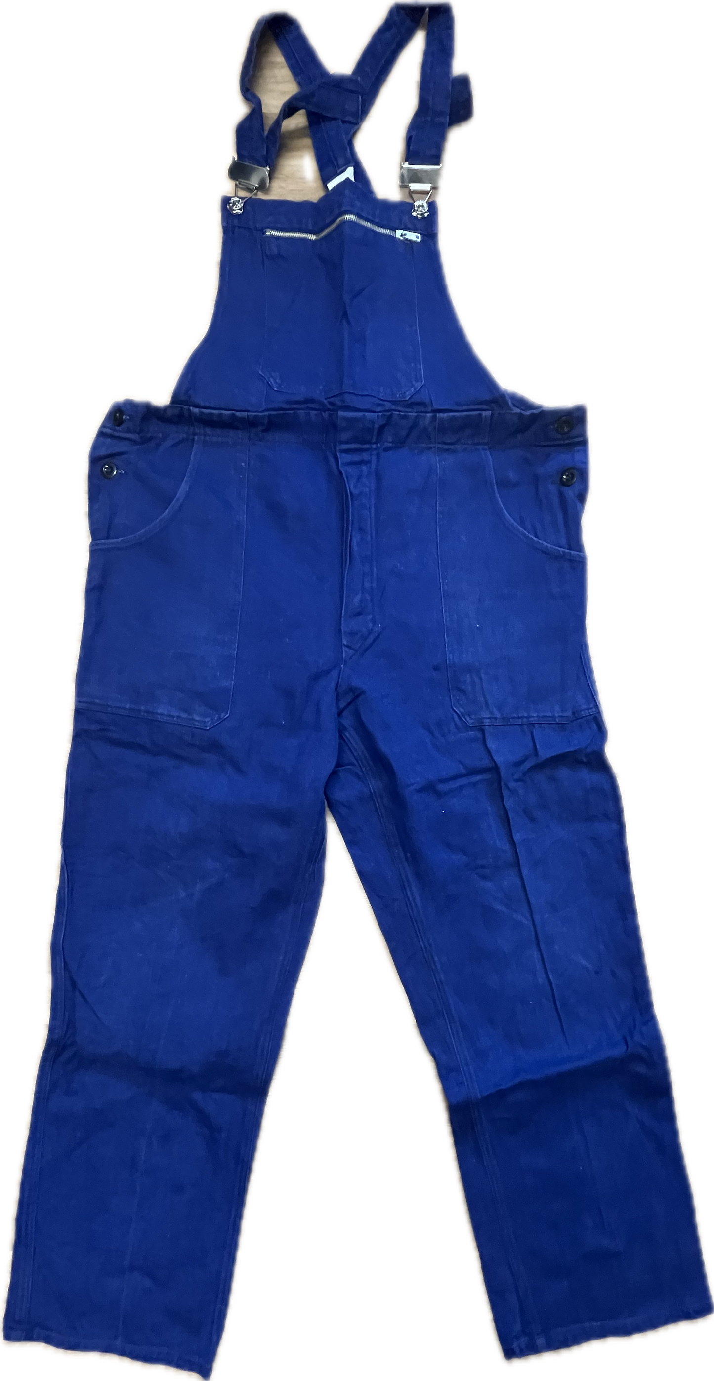 Brace Overall Classic Blue Jeans Style -ExtraExtraExtraLarge-