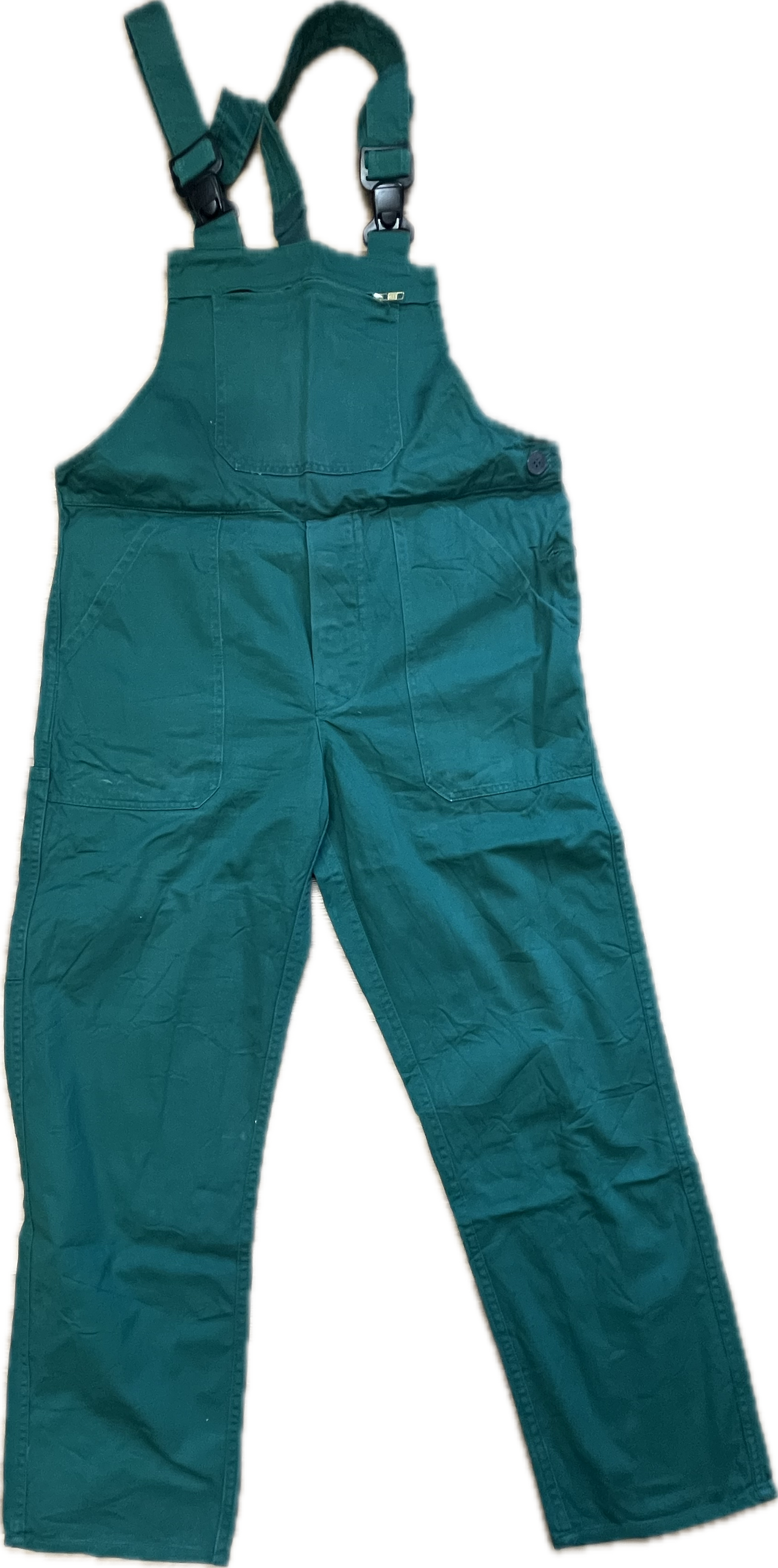 Classic Work Brace Overall Green -ExtraLarge-