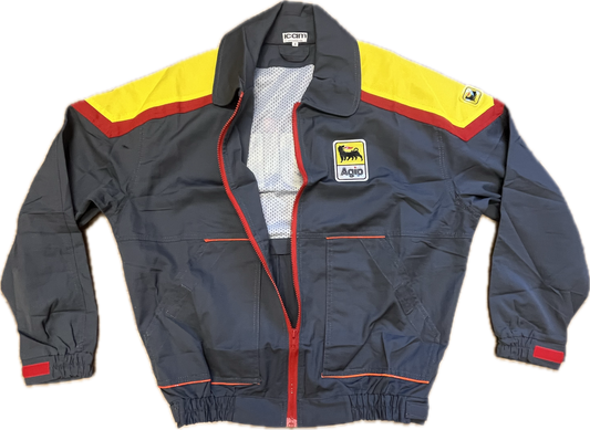 'AGIP' Petrol Jacket Gray -ExtraExtraLarge-