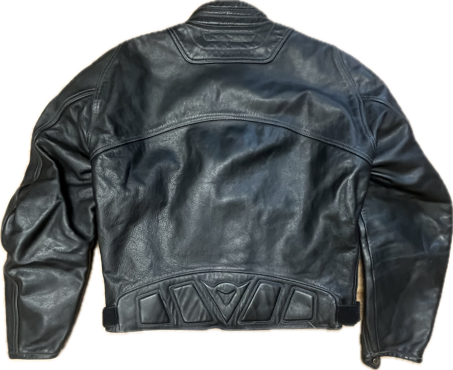 'DAINESE' Rare Black Leather Jacket -Large-