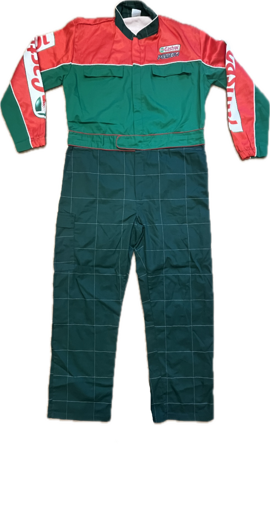 'CASTROL' Power Green Overall -Large-