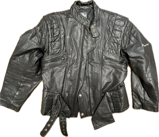 'HARRO' Vintage Biker Quality Leather -Medium-