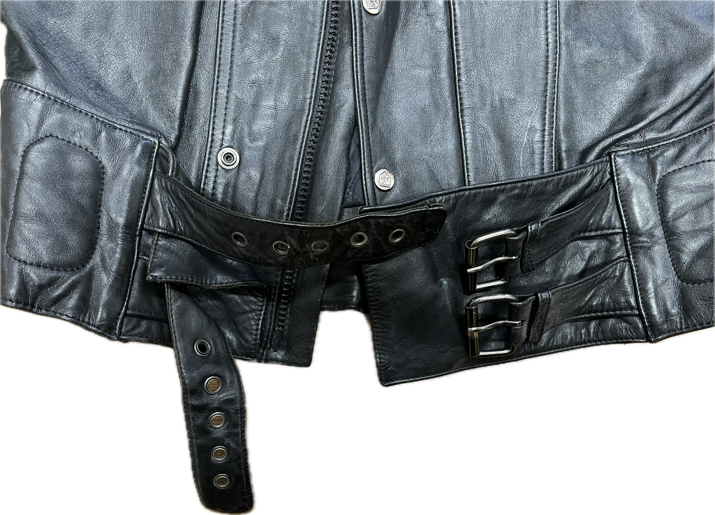 'HARRO' Vintage Biker Quality Leather -Medium-