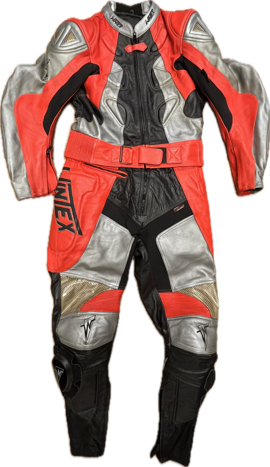 'WINTEX' Leather Biker Suit -Small-