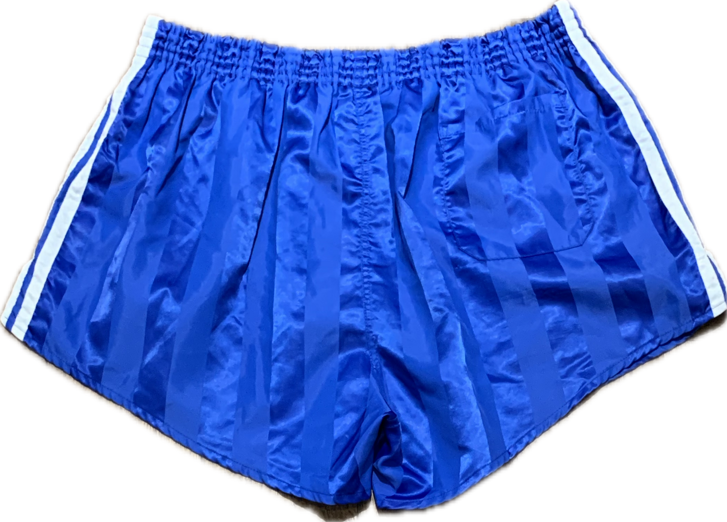 Adidas Satin Fußballshorts blau M