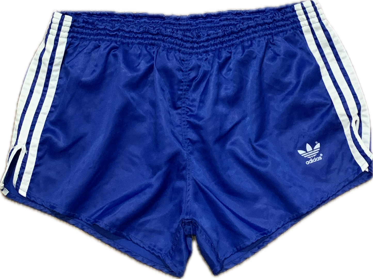 Adidas Satin-Fußballshorts schwarz, Größe L