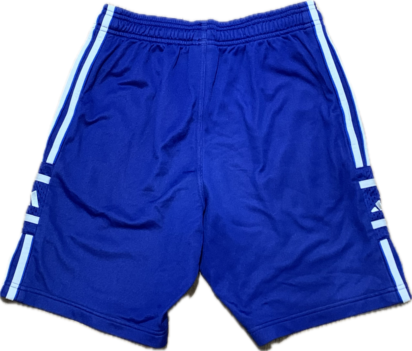 Adidas Satin Fußballshorts weiß S