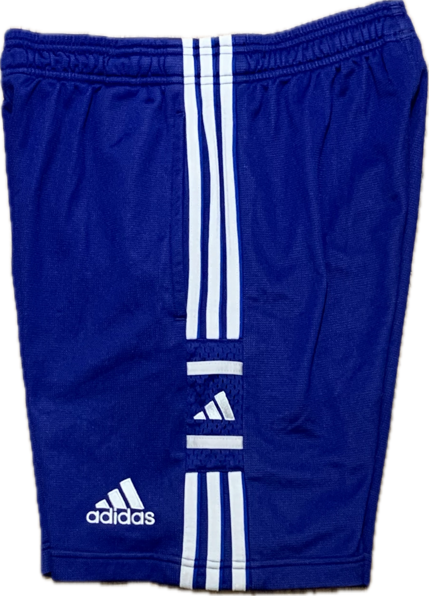 Adidas Satin Fußballshorts weiß S