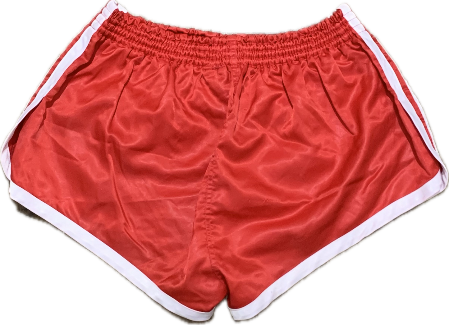 Adidas Satin Fußball rote Shorts Medium