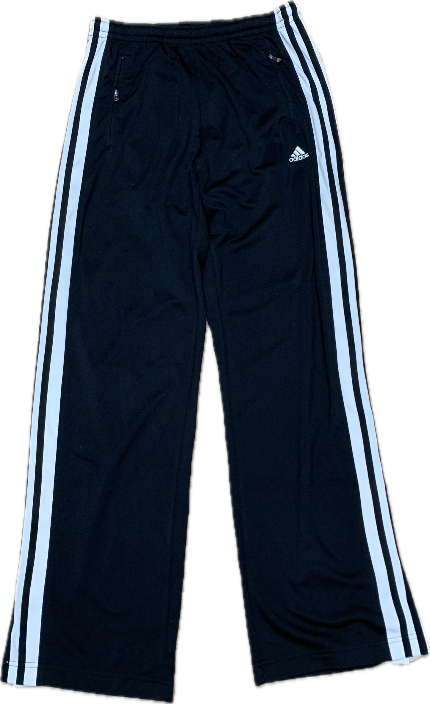 🔥 Adidas Open Sides Trackies Black - Small