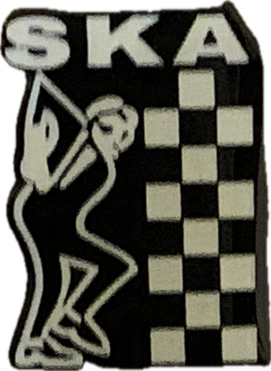 SKA enamel pin badge