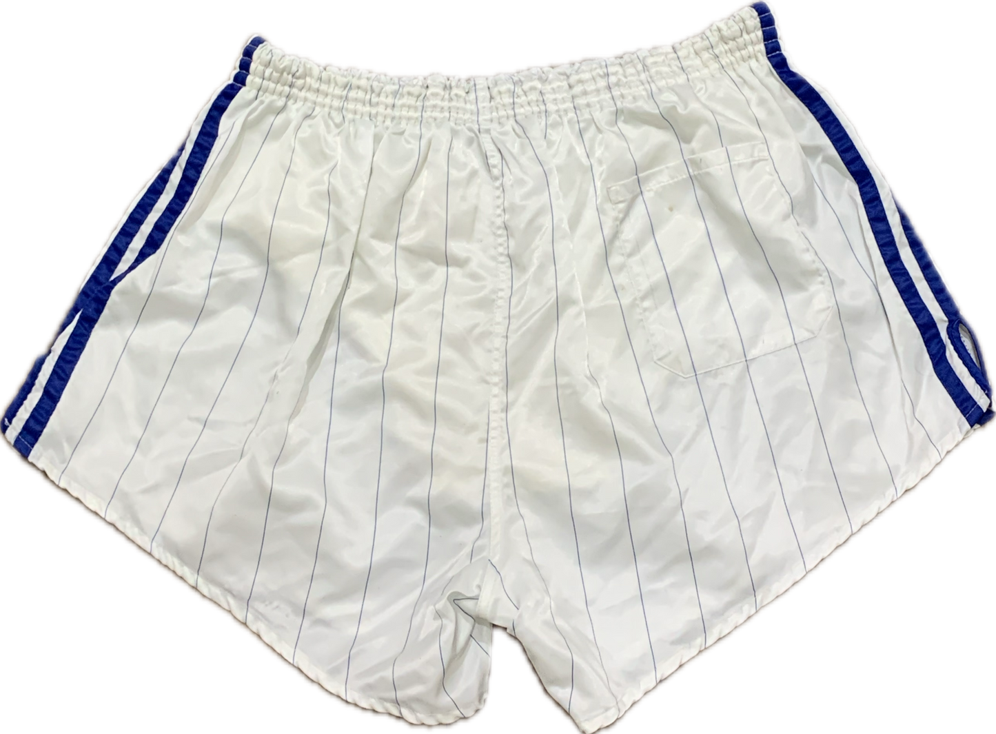 Adidas satin Football shorts white XL - "Made in West Germany" Rare