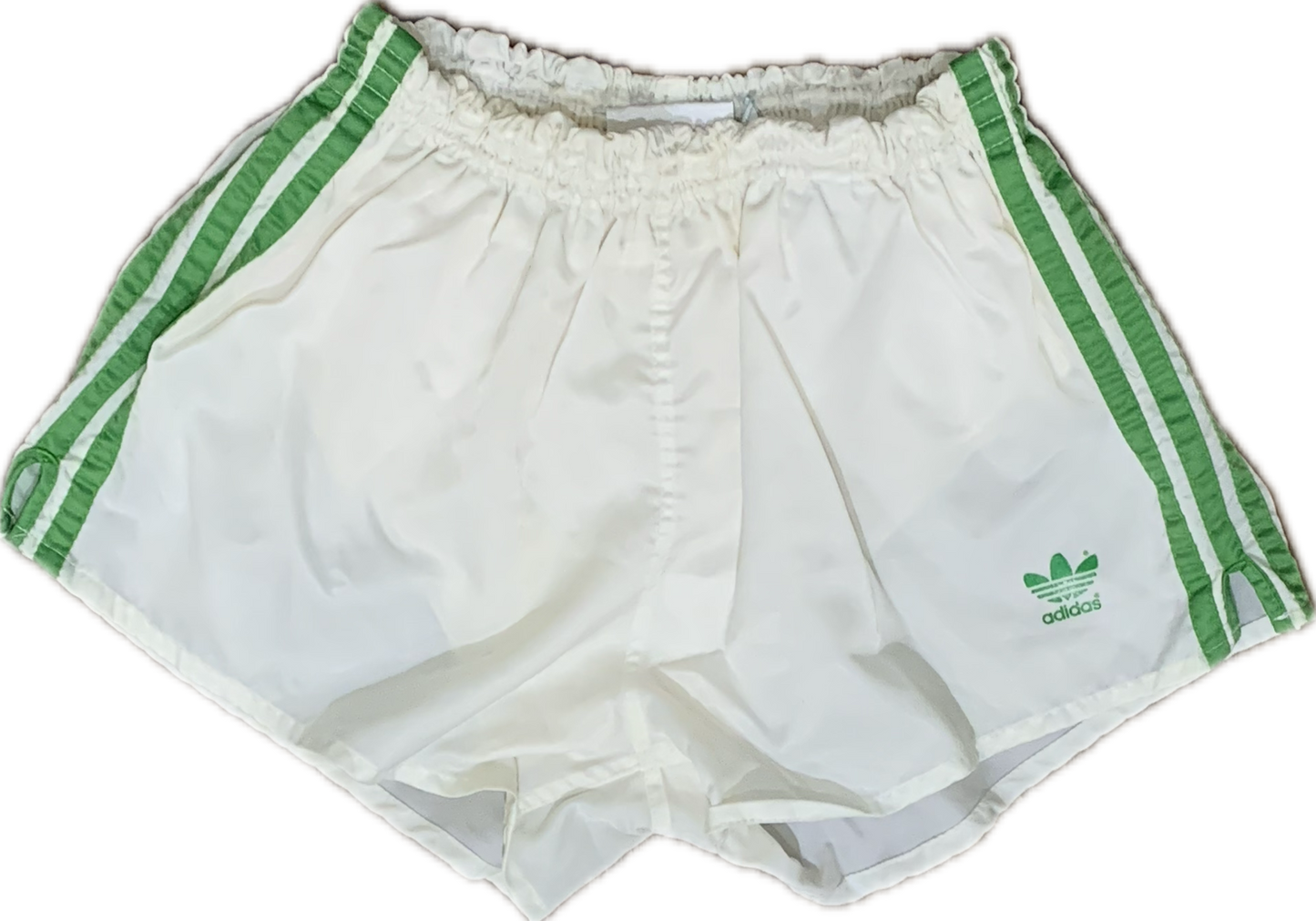 Adidas Satin Fußballshorts weiß S