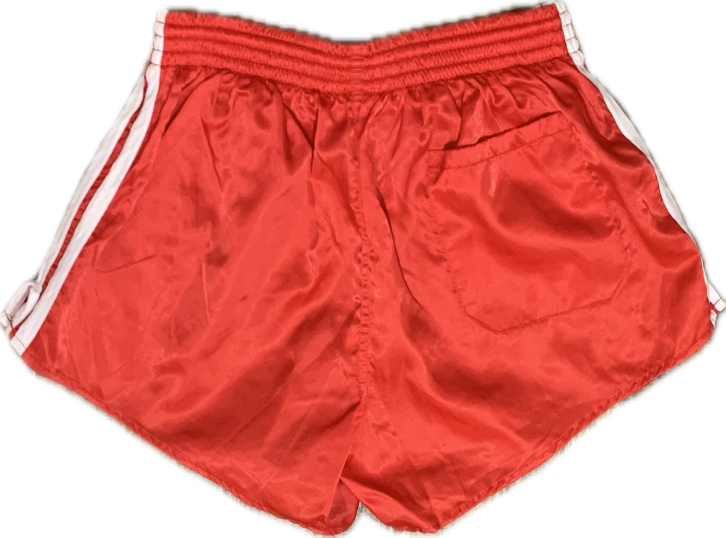 Adidas Satin Fußball rote Shorts Medium