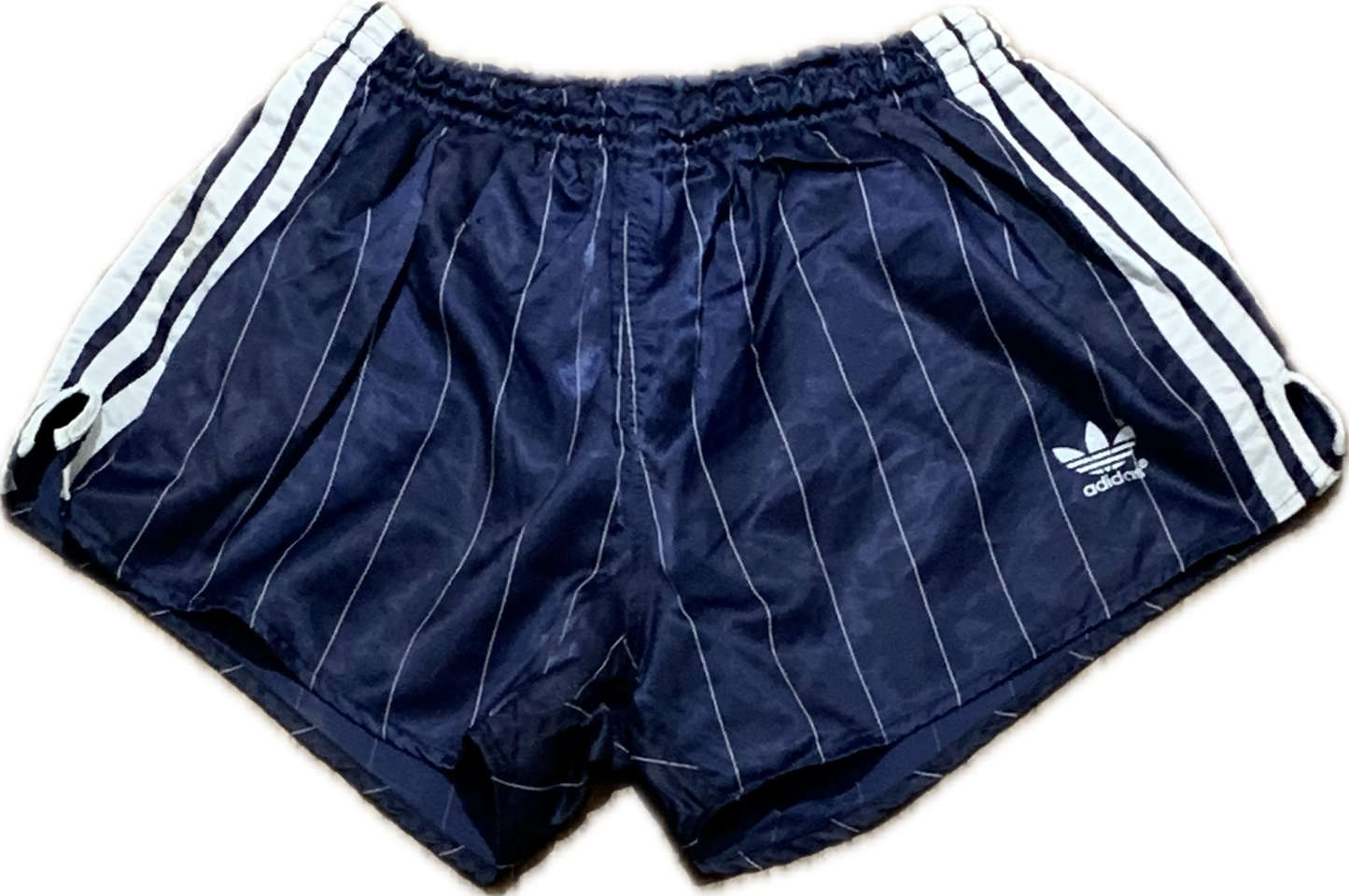 Adidas Satin Fußballshorts blau M