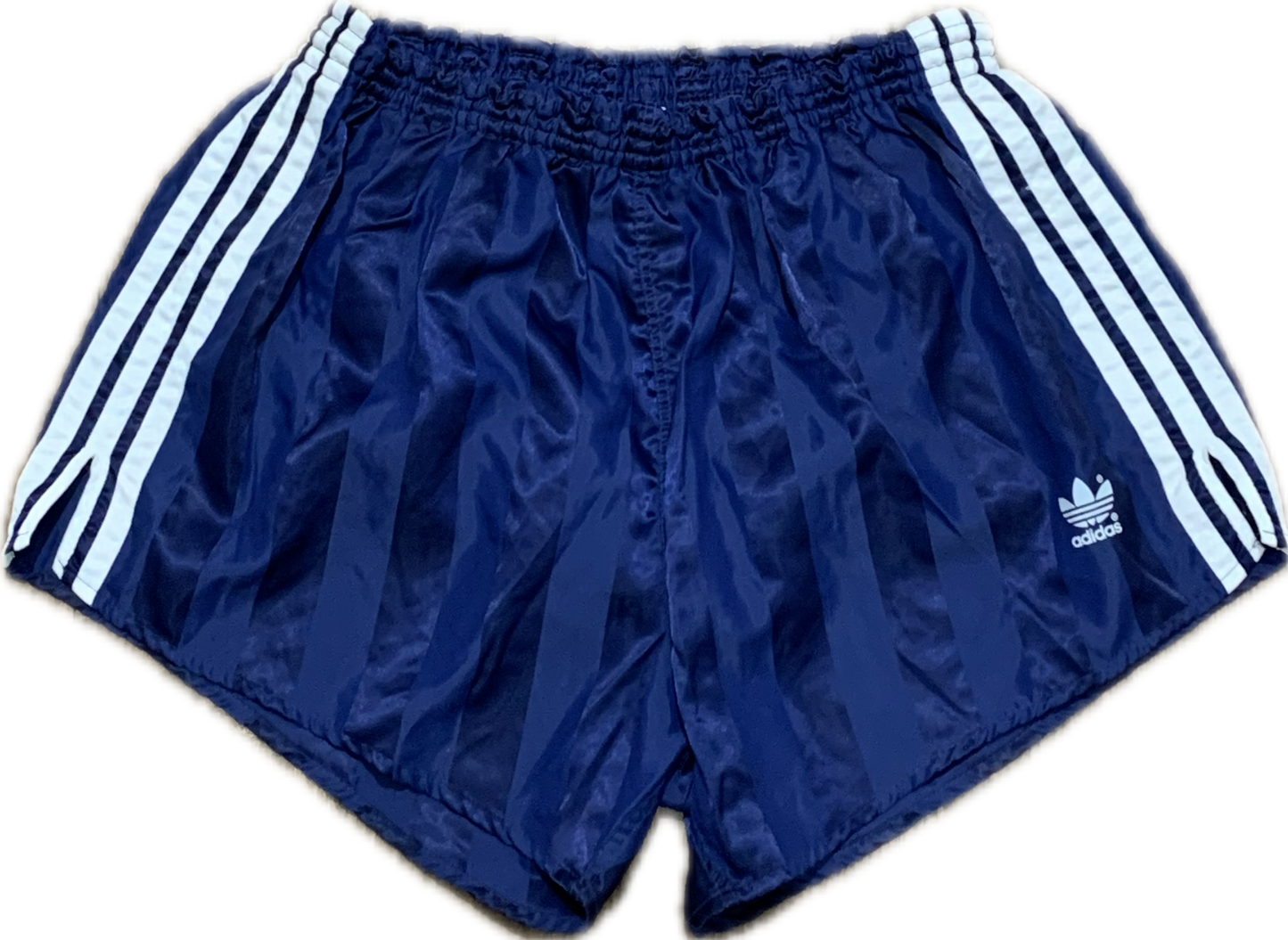 Adidas Satin Fußballshorts blau M