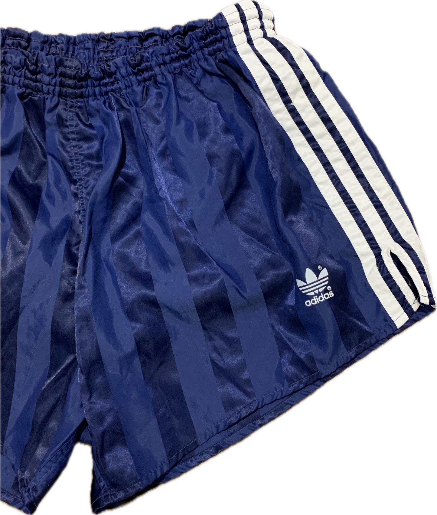 Adidas Satin Fußballshorts blau M