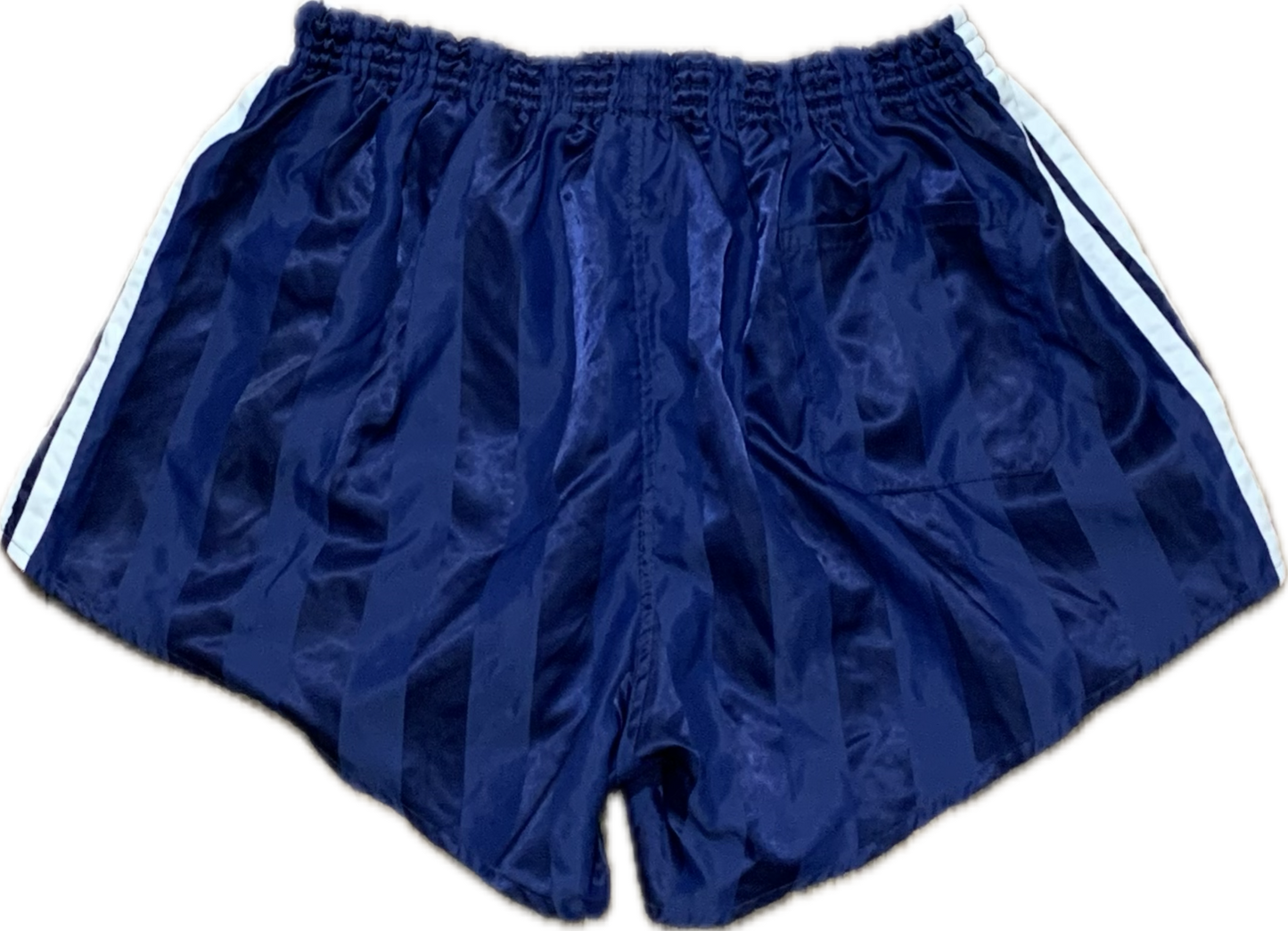 Adidas Satin Fußballshorts blau M