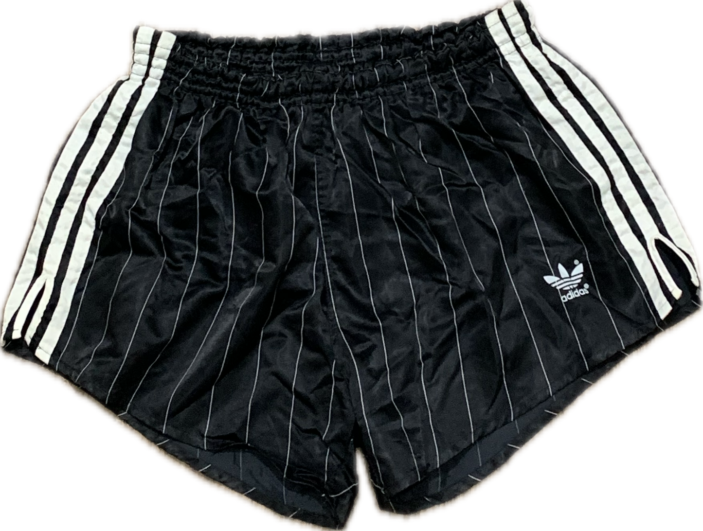 Adidas Satin-Fußballshorts schwarz, Größe L