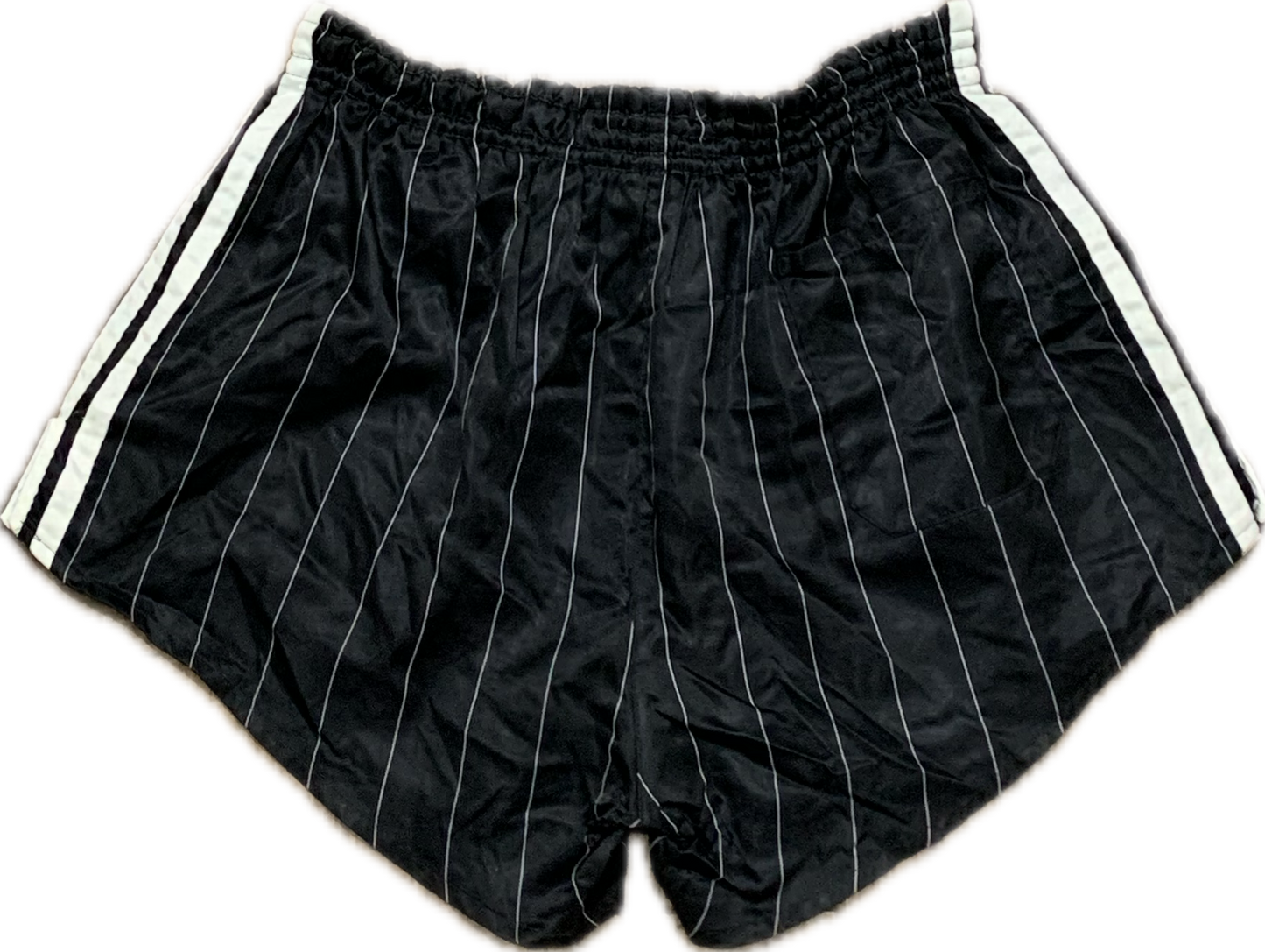 Adidas Satin-Fußballshorts schwarz, Größe L