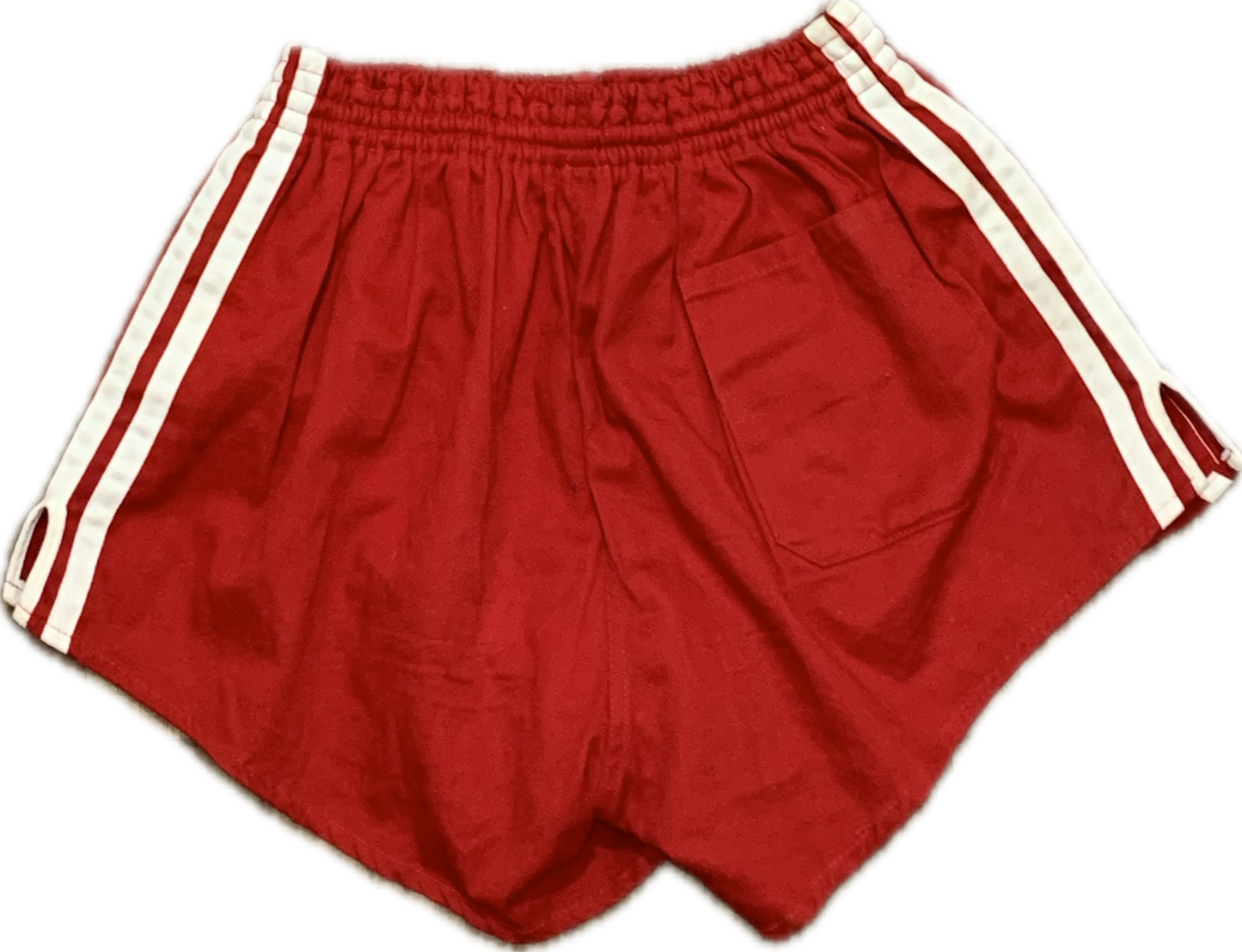 Adidas Satin Fußball rote Shorts Medium