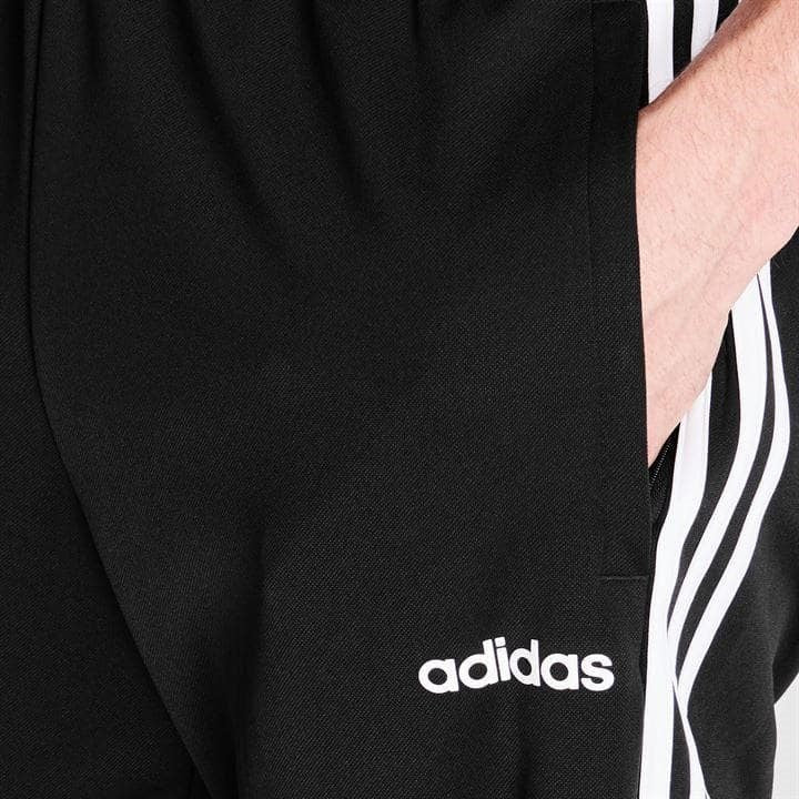 Adidas Trainingshose „Sereno“ - Schwarz mit durchgehendem Reißverschluss auf der Rückseite