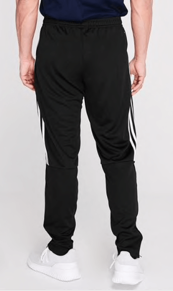 Black adidas joggers outfit best sale