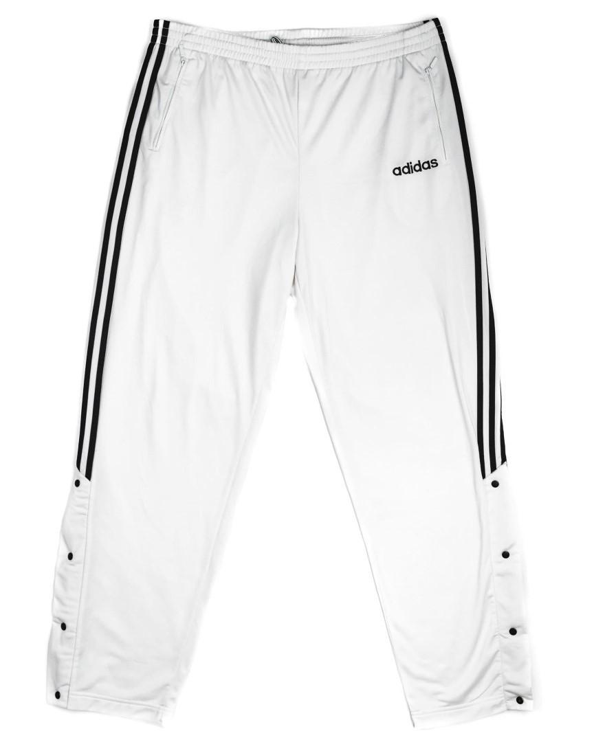 🔥 Adidas Trainingshose mit offenen Seiten weiß XXL