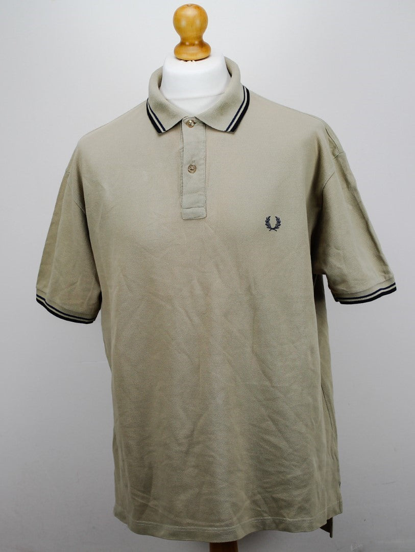 🔥 Fred Perry Poloshirt hellbraun 2XL